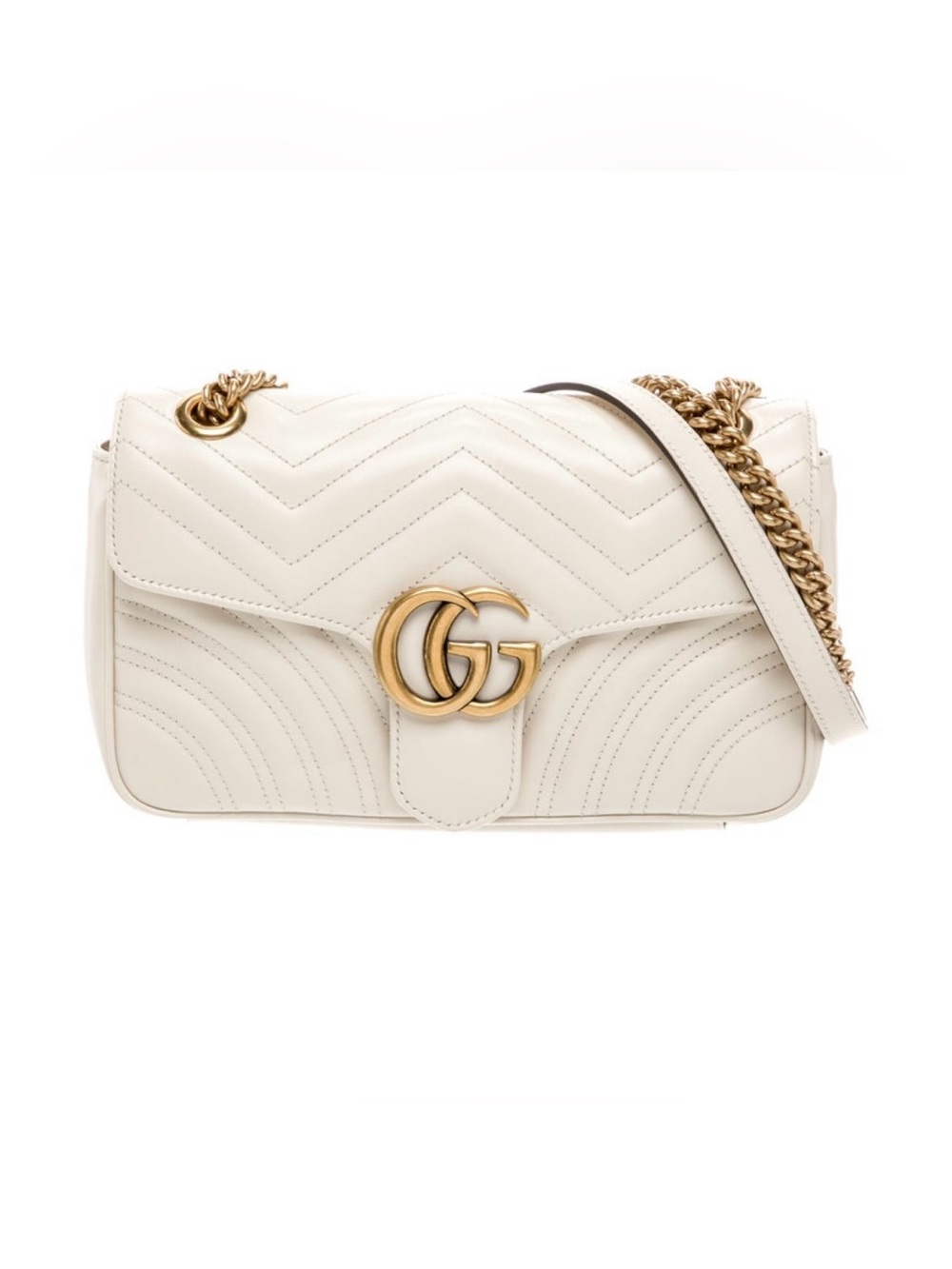 Gucci Matelasse Small GG Marmont Shoulder Bag
